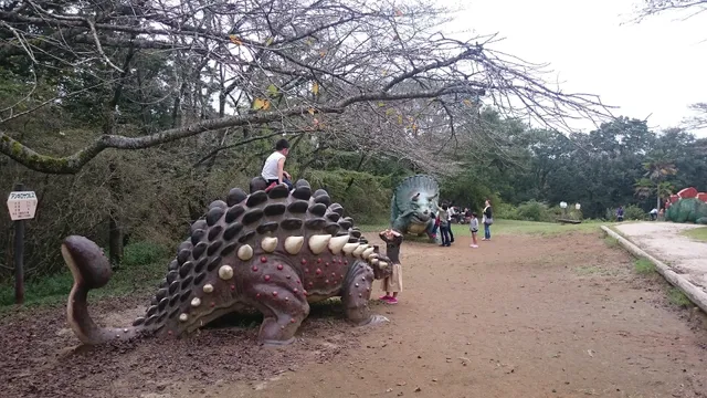 Mito City Forest Park Dinosaur Square.