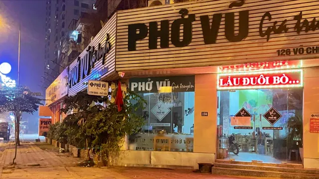 Phở Vũ Gia Truyền,Lẩu Đuôi Bò