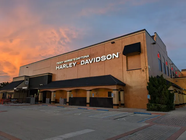 Teddy Morse's Daytona Harley-Davidson Dealership and Showroom