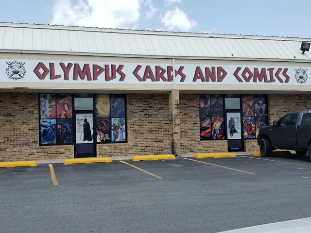 Olympus Cards and Comics