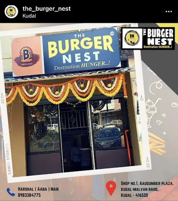 The burger nest