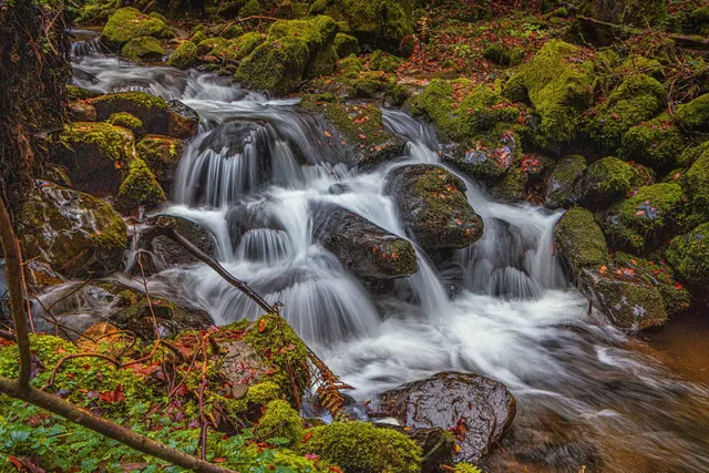 Teichschlucht-Wasserfall