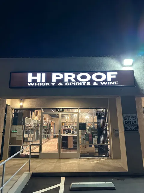 Hi Proof Whisky & Spirits & Wine