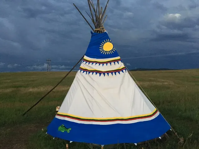 Devils Tower Tipi Camping
