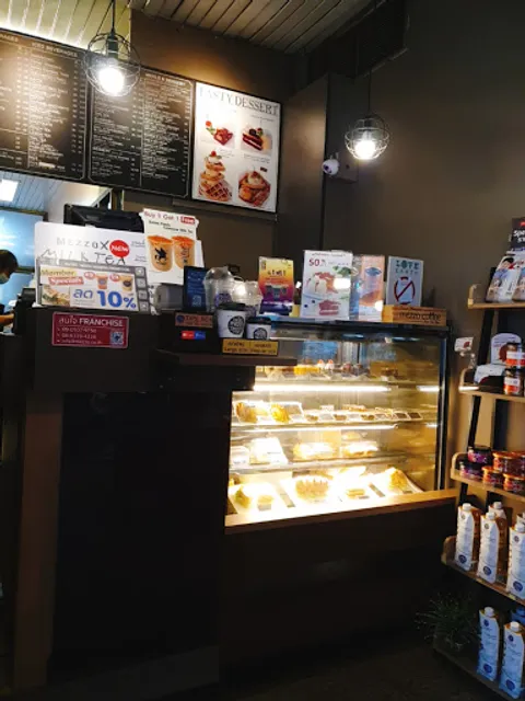 ร้านกาแฟเมซโซ่​ Mezzo​ Coffee สาขาโรงพยาบาลบางปะกอก 1