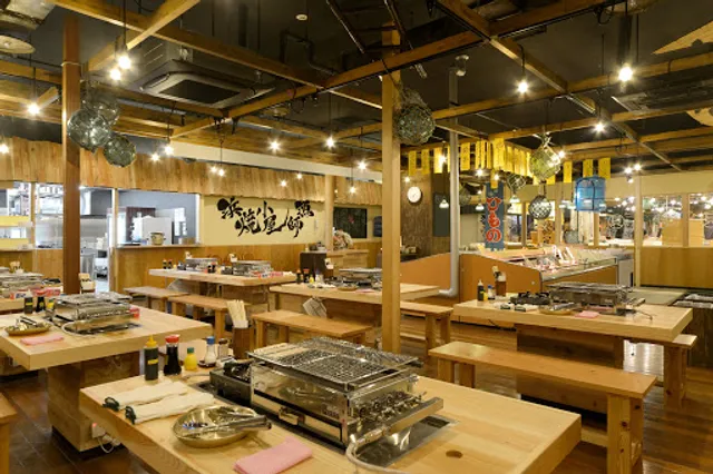 Beach grilled fisherman hut