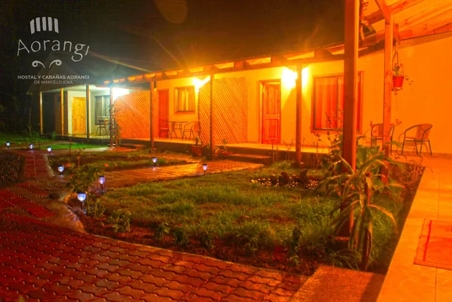 Aorangi, Cabañas en Isla de Pascua