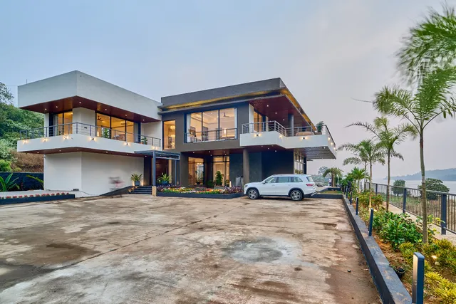 SaffronStays Eldora by the Lake - 5 BDR Pool Villa in Karjat