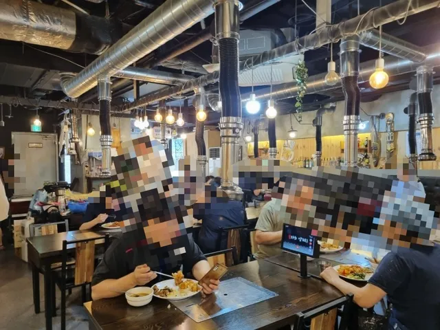 황제숯불구이뷔페