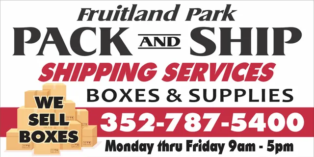 FedEx Fruitland Park Pack And Ship