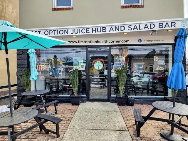 First Option Juice Hub and Salad Bar