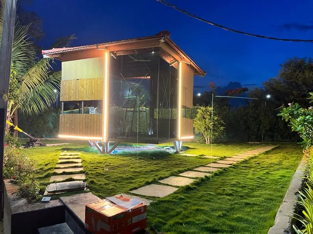 Green Bridge Cove - Farmhouse & gardens Hyderabad | Farmstay