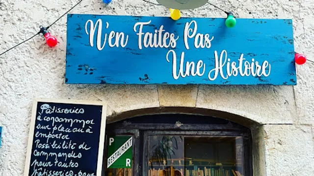 N'en Faites pas une Histoire - Salon de thé et Librairie d'occasion