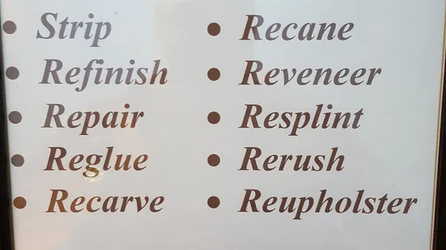 The Furniture Restoration Center