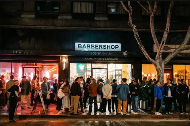 Mr. Brothers Cut Club Los Angeles Barbershop Dtla