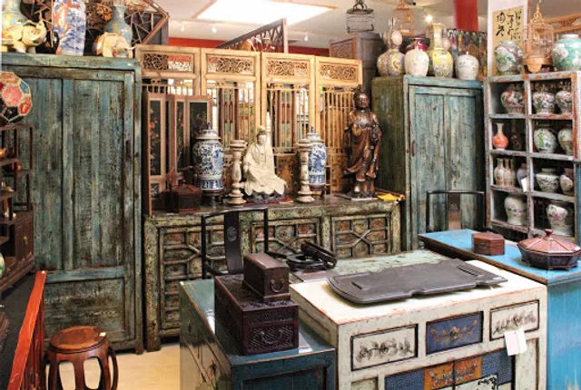 Golden Lotus Antique