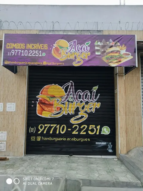 Açaí e burguer