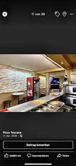 Pizza Toscana Buchen