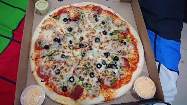 Quecho pizza a la leña