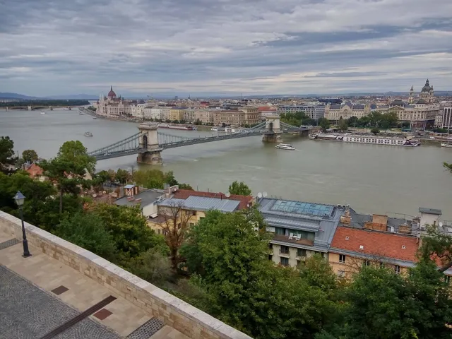 Castle observation deck - Buda side