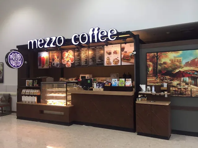 ร้านกาแฟเมซโซ่​ Mezzo​ Coffee สาขาโรงพยาบาลสินแพทย์ เทพารักษ์