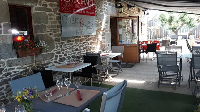 Restaurant et pizzeria artisanale le champ de foire