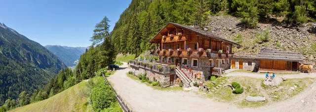 Kofler zwischen den Wänden