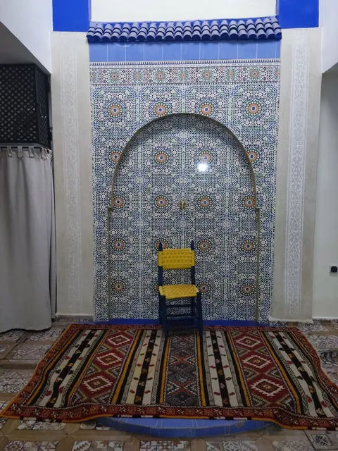 Authentic Moroccan Charm Apartment in Marrakech Terrace