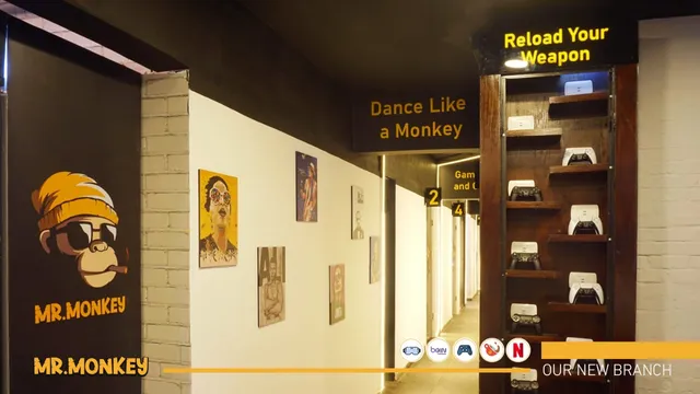 Mr Monkey Playstation & Café