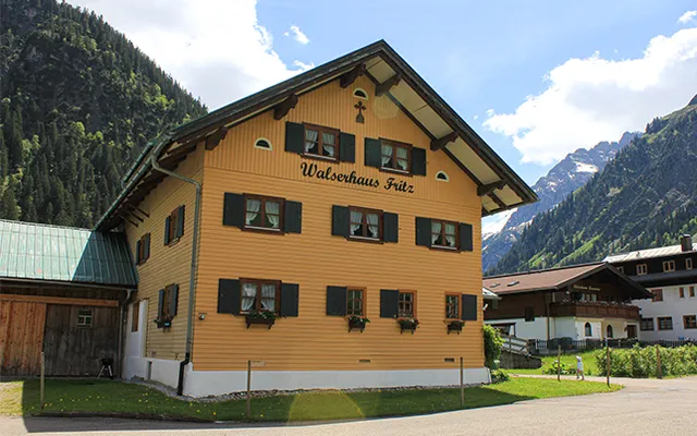 Walserhaus Fritz - Kleinwalsertal Mittelberg, Ferienhaus