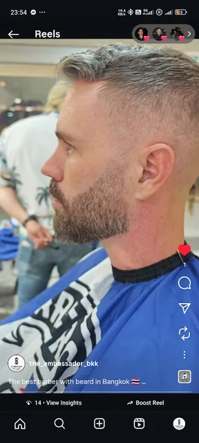 The ambassador barbershop bangkok middle Eastern / african / asian / European _ barber _ 理发店_이발사 _ حلاق عربي