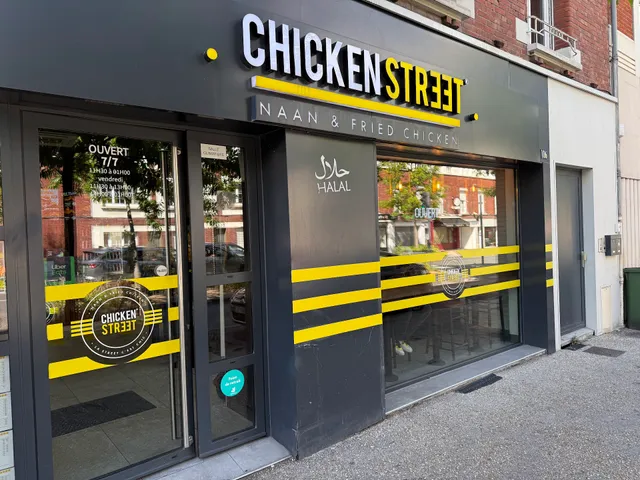 Chicken Street Amiens Naan & Fried Chicken