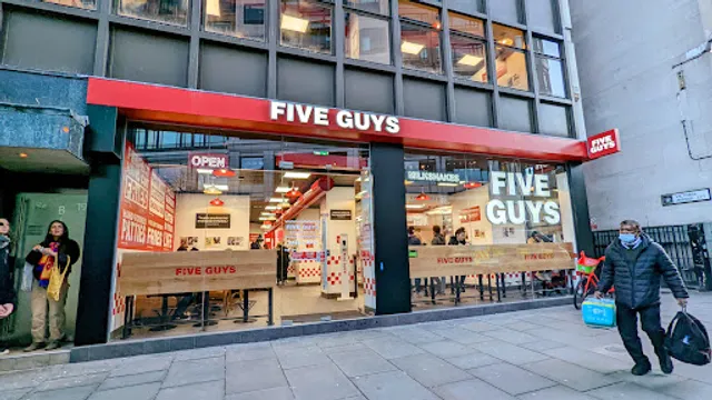 Five Guys Burgers and Fries Liverpool Street