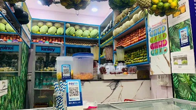 OM GANESHA FRUIT JUICE.