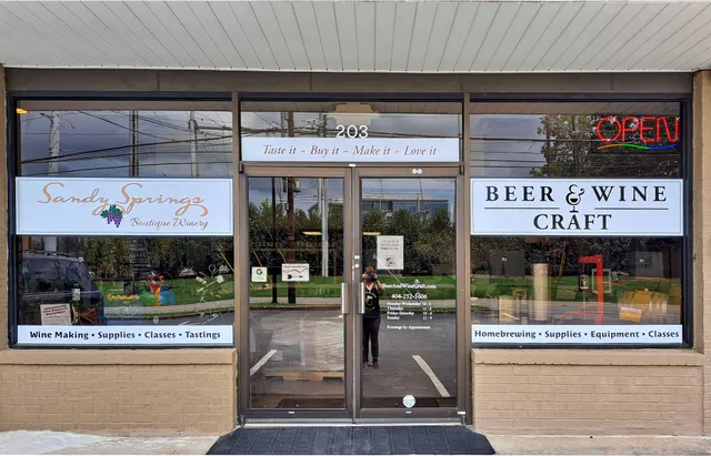 Beer & Wine Craft and Sandy Springs Boutique Winery