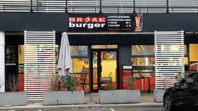 Break burger fast food halal