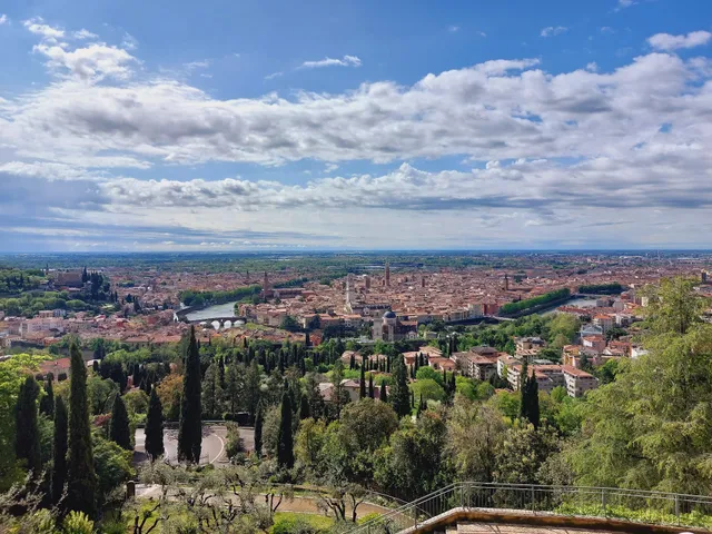 Punto panoramico su Verona