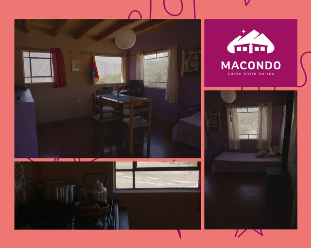 “Macondo” Casas entre cerros