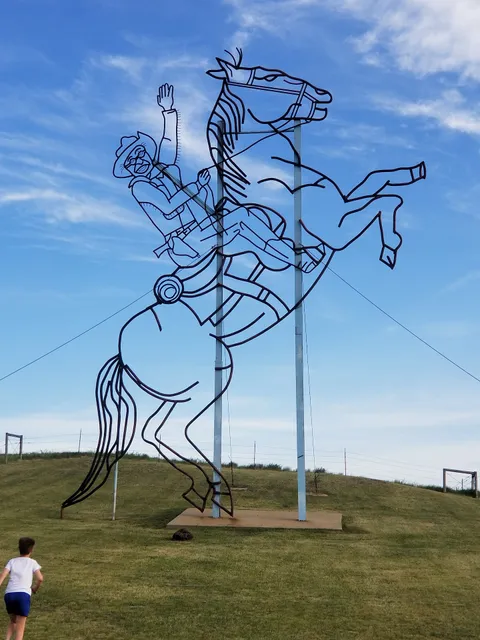 Enchanted Highway - Teddy Roosevelt Rides Again