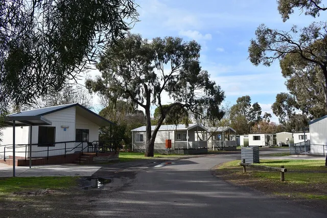 Horsham Riverside Caravan Park.