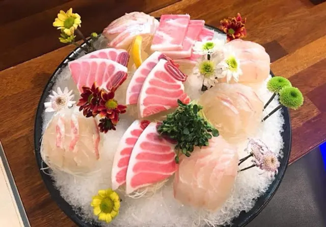 하마비sushi salmon & tuna