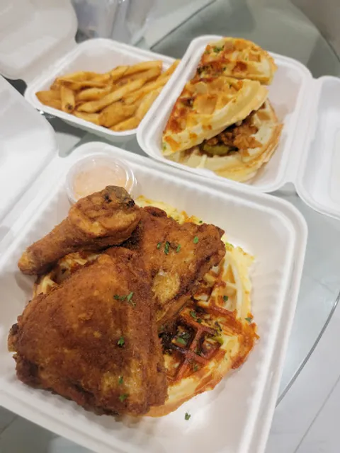 Cluck Clucks Chicken and Waffles - Ajax
