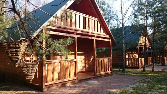 Domki drewniane na Roztoczu " Sosnowa"