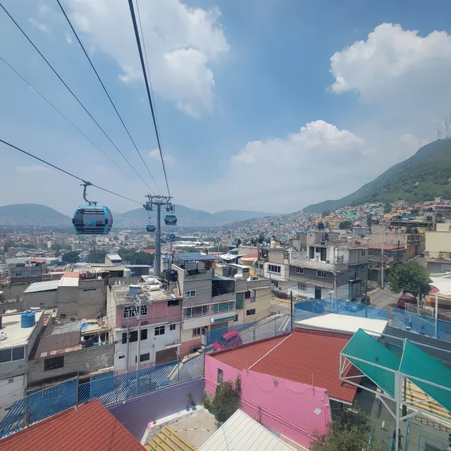 CABLEBUS Indios verdes