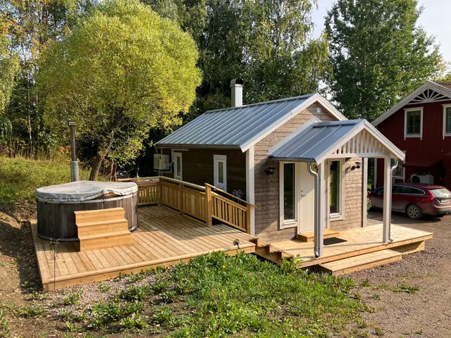 Bakgården i Revsund