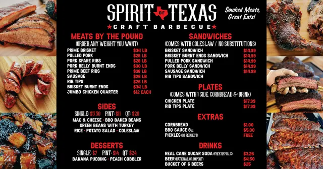 Spirit of Texas Craft BBQ