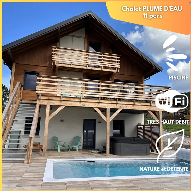 Chalet PLUME D'EAU - Domaine du Lac, Gerbépal