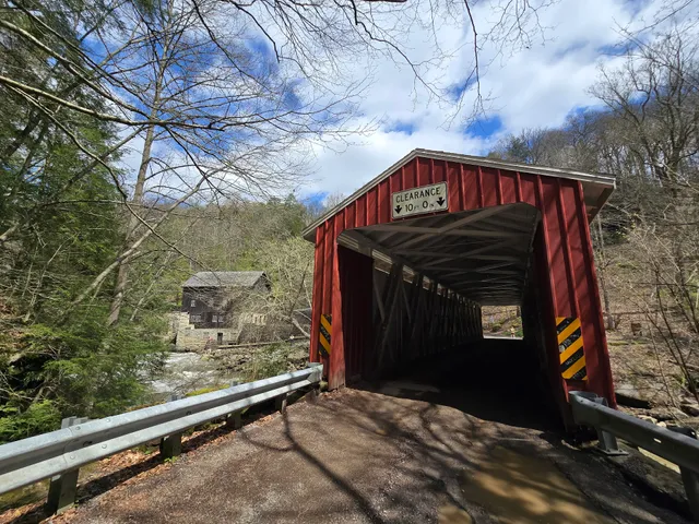 Historic McConnell's Mill Covered Bridge