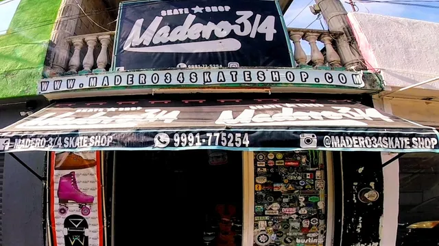 MADERO 3/4 Skate shop