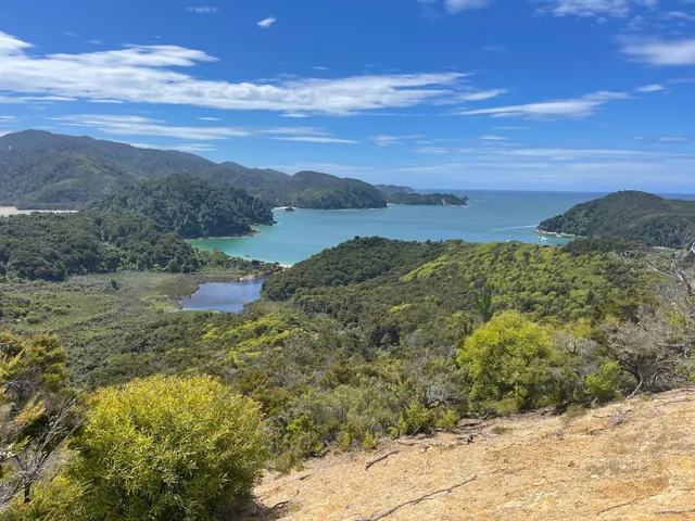 Start of the Abel Tasman Track